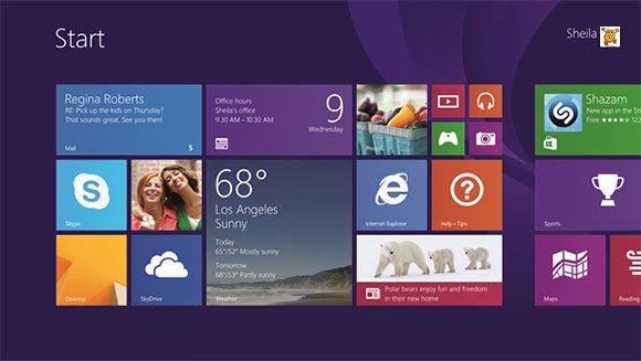 Windows 8.1 Startup Screen